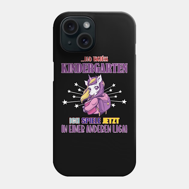 Einschulung Einhorn Phone Case by Lin-Eve