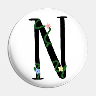 "N" initial Pin