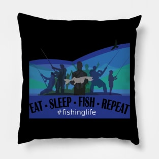 Fishing Life Pillow