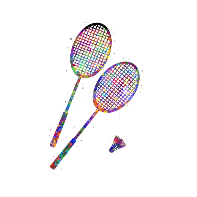 Badminton racket by Yahya Art