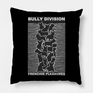 Frenchie Pleasures // Joy Division French Bulldog Design Pillow