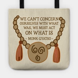 Monk Gyatso's Wisdom (Dark) Tote