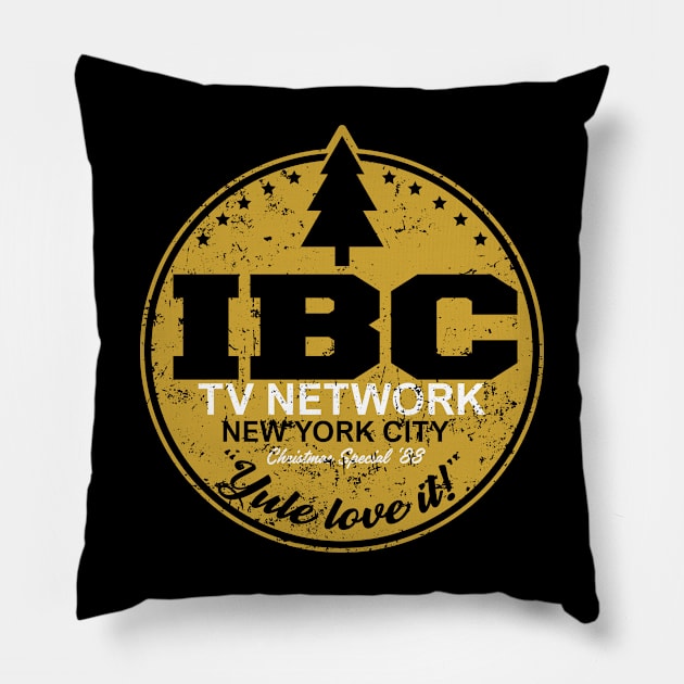IBC TV Network Pillow by carloj1956