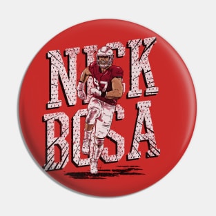 Nick Bosa San Francisco Player Name Pin