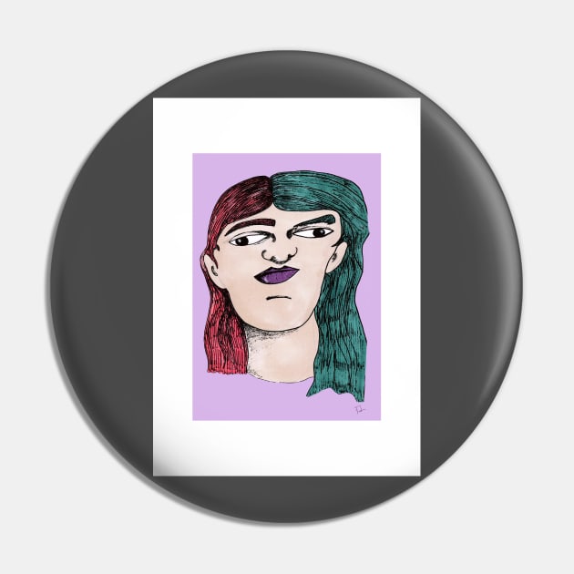 Rostro Mujer Pin by Just art UY