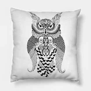 Mehendi owl Pillow