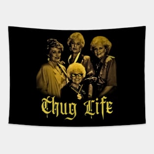 THUG LIFE GOLDEN GIRLS Tapestry