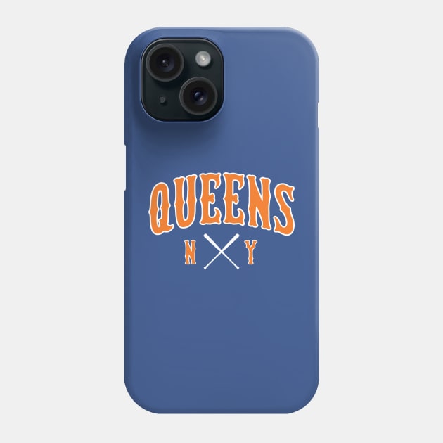 Queens 'New York' Baseball Fan: Represent Your Borough T-Shirt T-Shirt Phone Case by CC0hort