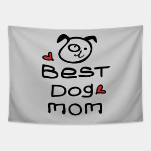 Best dog mom Tapestry