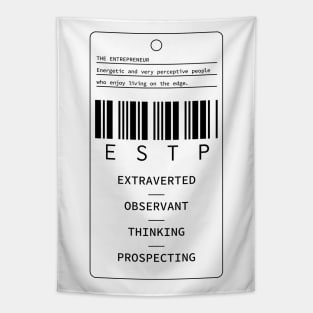 ESTP - The Entrepreneur - Extraverted Observant Thinking Prospecting Tapestry