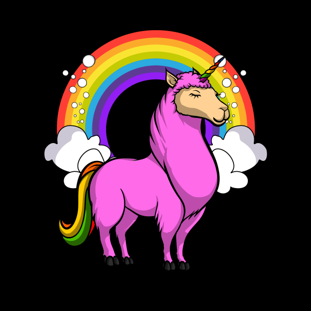 Llamacorn Unicorn Llama by underheaven