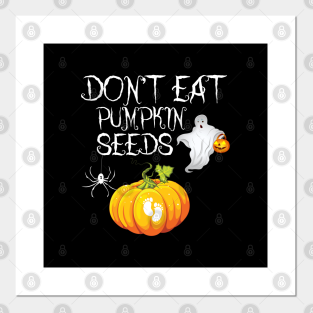 Halloween 2020 Gifts Pumpkin Seeds Posters And Art Prints Teepublic - pumpkin halloween roblox shirt
