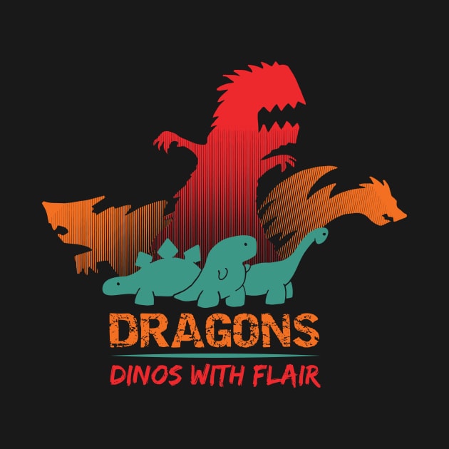 Dinos with Flair by BenBates