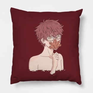 Autumn leaf Pillow