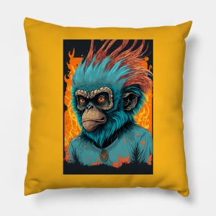 Angry Monkey Pillow