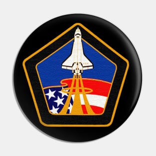 Black Panther Art - NASA Space Badge 128 Pin