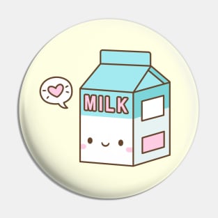 Cute Dairy Milk Carton Pin