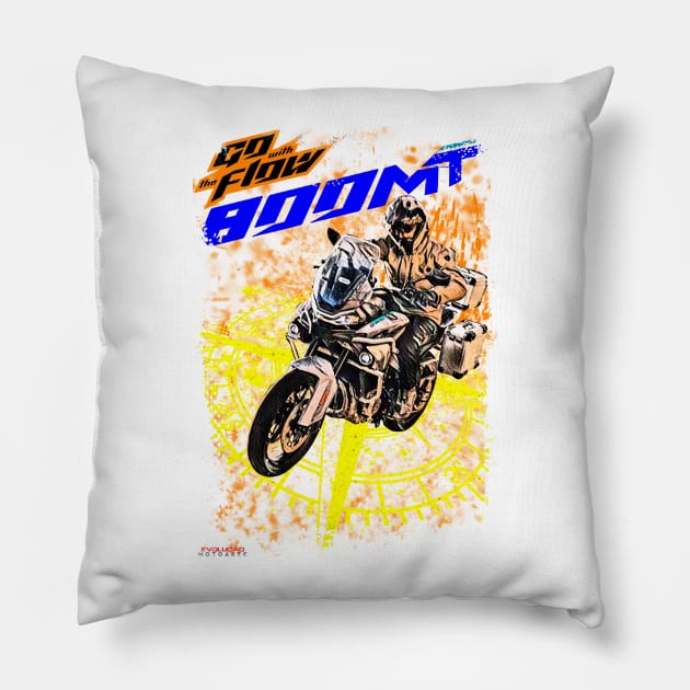 CF moto 800mt Off Road Pillow by EvolutionMotoarte