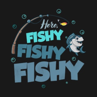 Here Fishy Fishy Love Summer T-Shirt