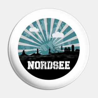 Nordsee Skyline Pin