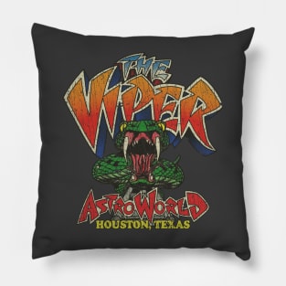 Viper Roller Coaster 1989 Pillow