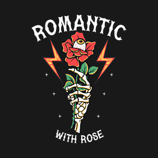 Romantic white rose T-Shirt