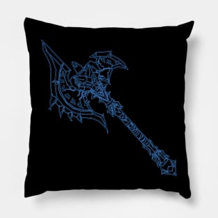 Shadowmourne (black blue) Pillow