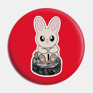 Puck Bunny (Minnesota) Pin