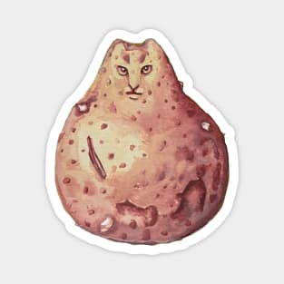 Potato Cat Magnet