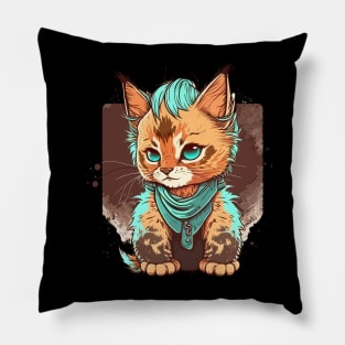 Cool Kitten Pillow