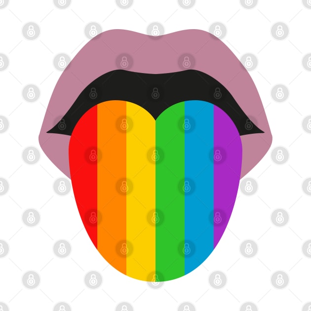 Pride Tongue LGBT by LittleMissy