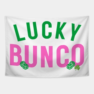 St. Patrick's Day Bunco Lucky Bunco Shamrock Tapestry