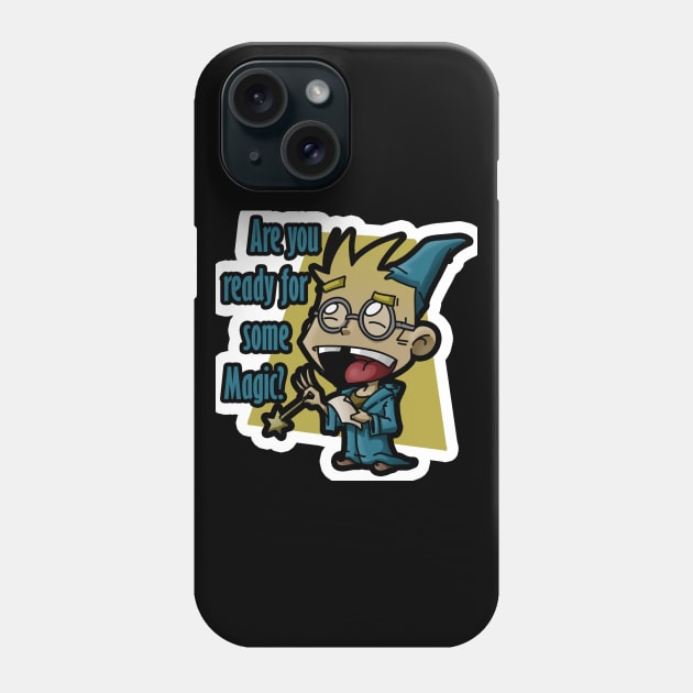 Mage Toon Phone Case by LupaShiva