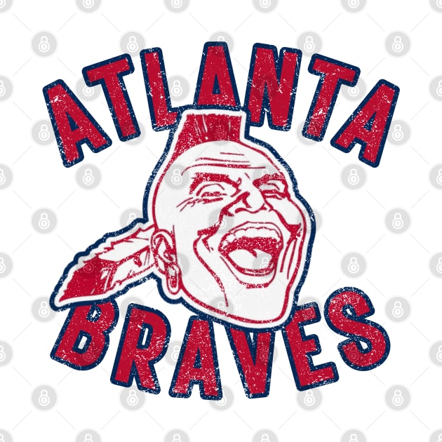 Vintage Style Atlanta Braves by HUNTINGisLIFE