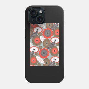 Retro petals Phone Case