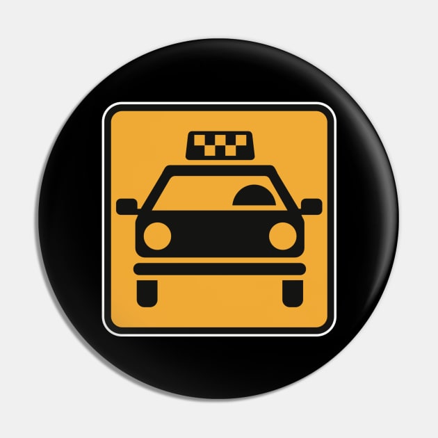 Taxi Pin by Designzz