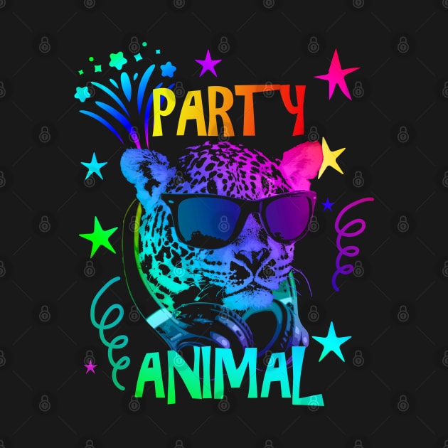 Cheetah Party Animal by Nerd_art