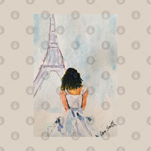 Girl in Paris by designs-by-ann