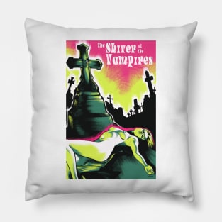 The Shiver of the Vampires Movie Art Variant 2 Pillow