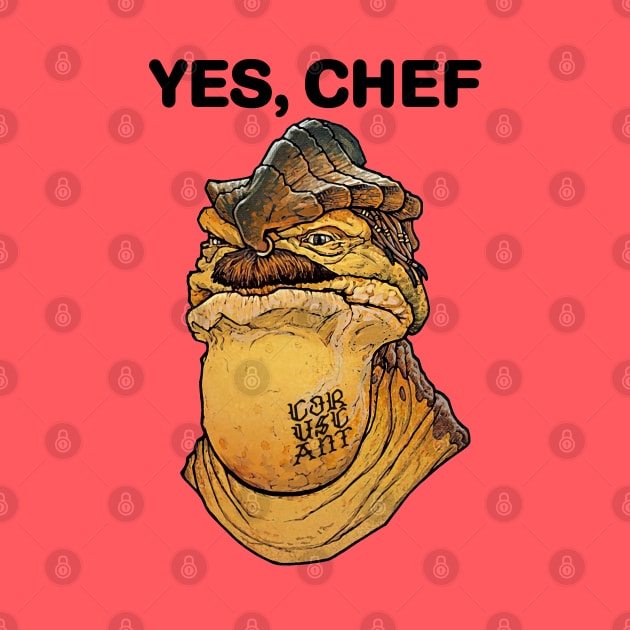 Yes Chef by artnessbyjustinbrown