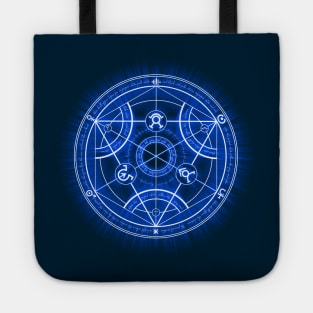 Human Transmutation Circle -blue- Tote