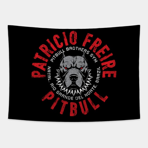 Patricio Pitbull Freire Tapestry by huckblade