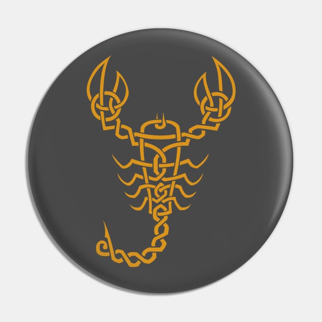 Scorpion Pin by Lucas Brinkman