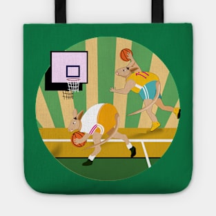 Basketball Kangaroos Tote