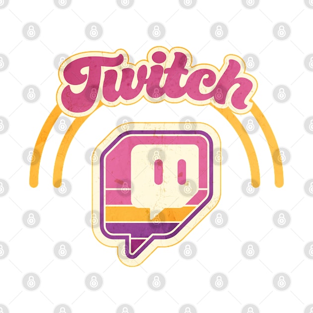 Twitch Merch - Vintage logo by Hounds_of_Tindalos