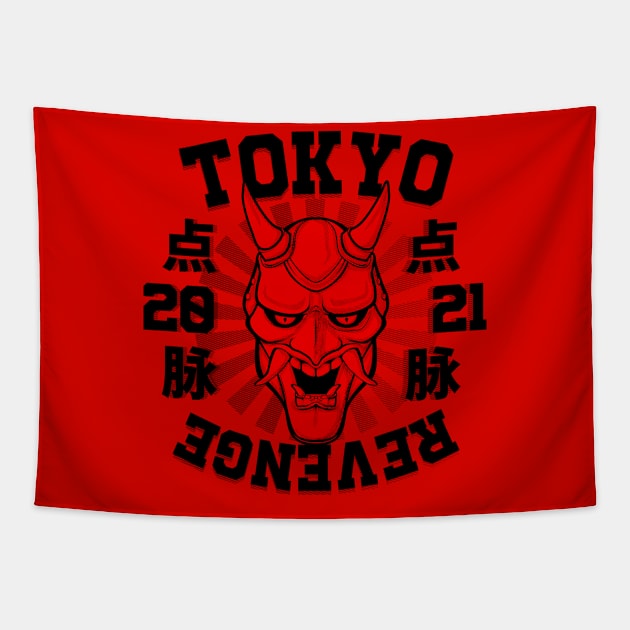 TOKYO REVENGE Tapestry by berserk