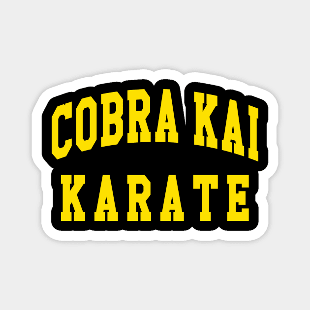 Cobra Kai Karate Magnet by JamexAlisa