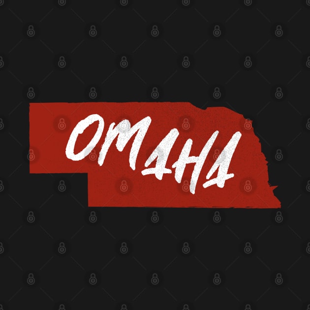 Omaha Nebraska Typography by Commykaze