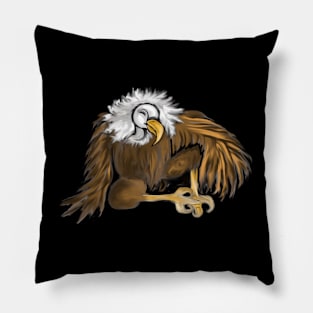 Vulture reversd Pillow