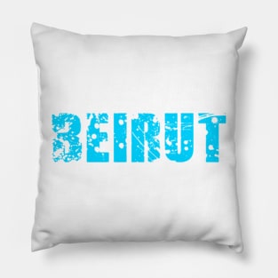 BEIRUT PAINTING Pillow